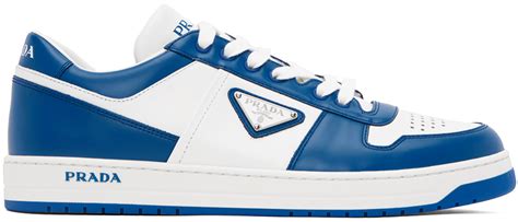 prada sneakers baby blue|royal blue prada sneakers.